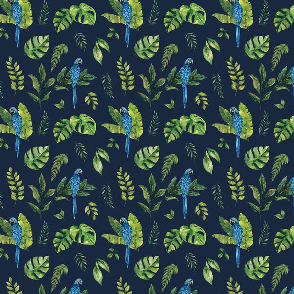 Little Jungle Macaw in Navy