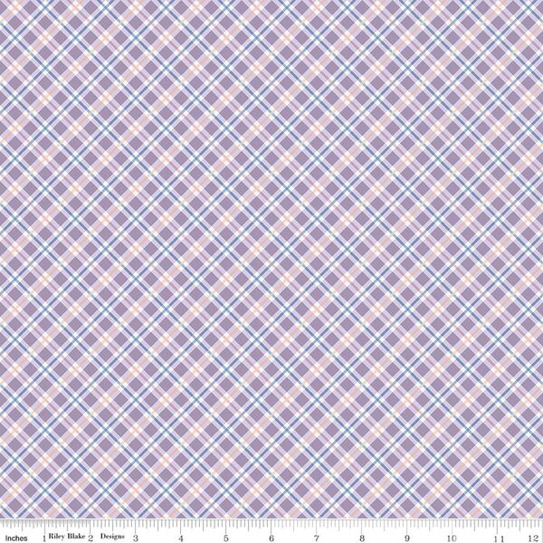 Plaid in Purple