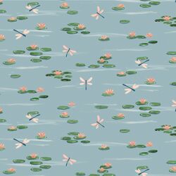Lily Pads in Spring Pond