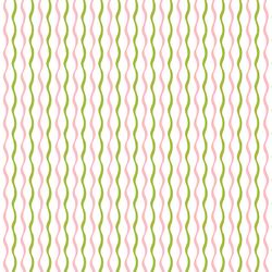 Wavy Stripes in Grassy Garden