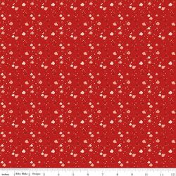 Delicate Floral in Red
