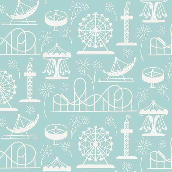 Carousel Park in Aqua Sky