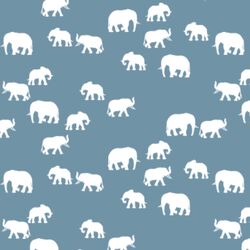 Elephant Silhouette in Marine