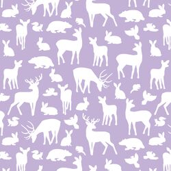 Forest Friends in Lilac
