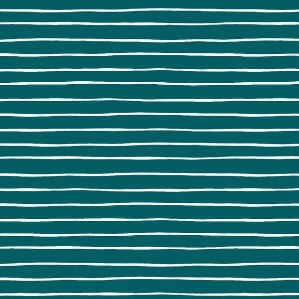 Stripes in Teal