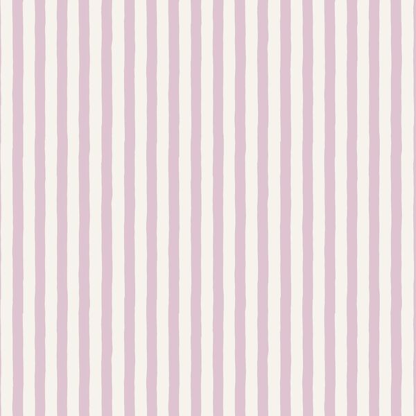 Large Striped Streamers in Pastel Lilac