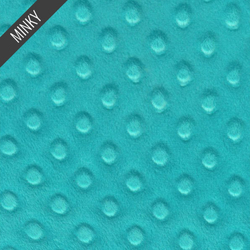 Minky Dimple Dot in Teal