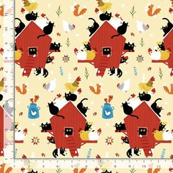 Cats in the Coop in Lemon