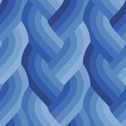Braid Ombre in Royal Blue