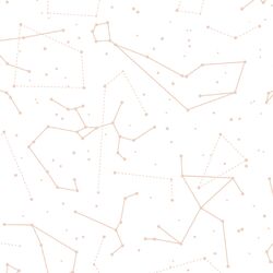 Star Charts in Shell on White