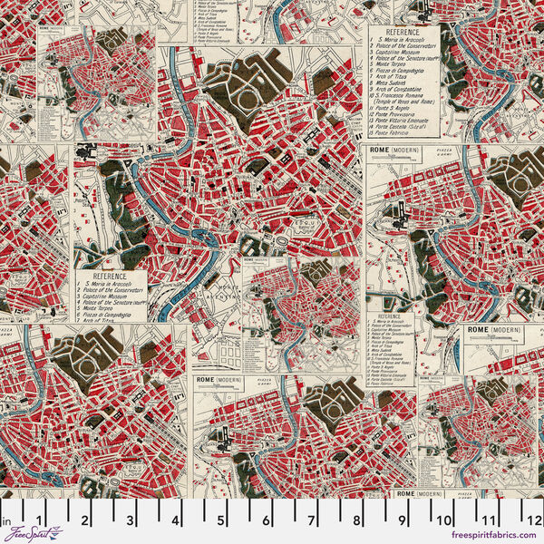 Map in Red