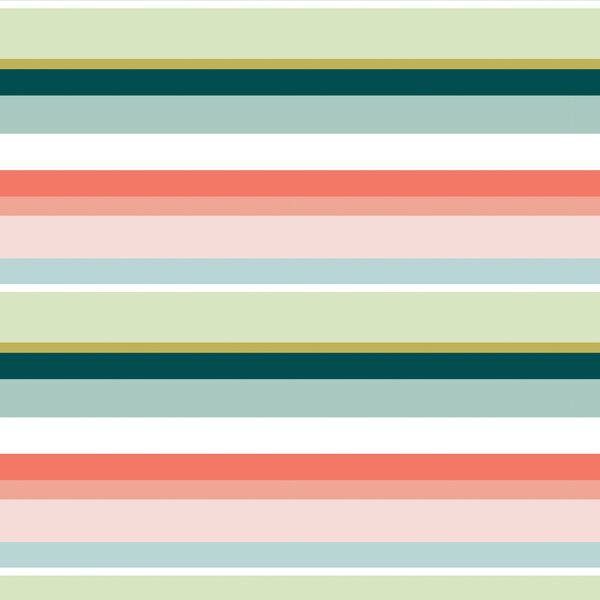 Summer Stripe in Melon