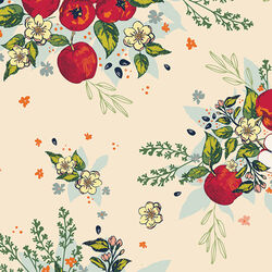 Apple Grove in Cream