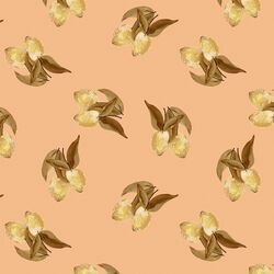 Vintage Lemons in Apricot