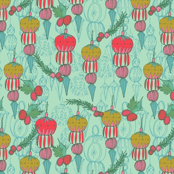 Baubles in Winter Mint