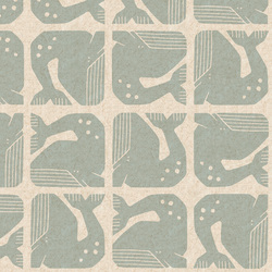 Grumpy Whale in Sky Blue Unbleached