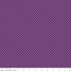 Swiss Dot in Eggplant