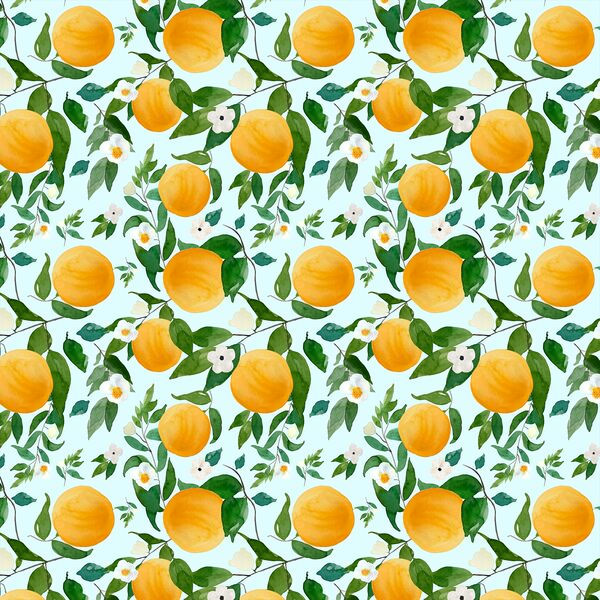 Small Oranges in Spring Breeze