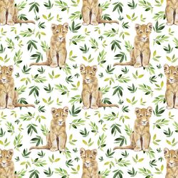 Little Spring Cub in Greenery