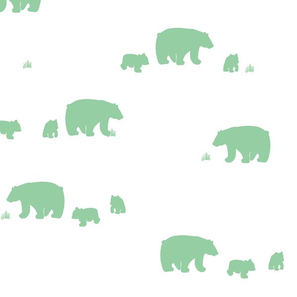 Bear Silhouette in Sprout