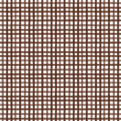 Little Gingham in Chocolate