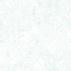 Paperie in Sweet Summer Mint on White