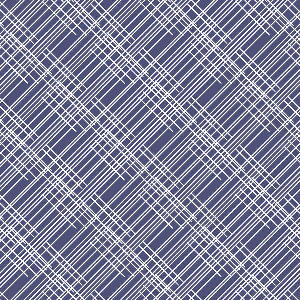 Thatched in Indigo