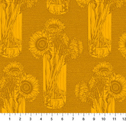 Sunflowers in Saffron