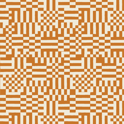 Checkery Checker in Orange