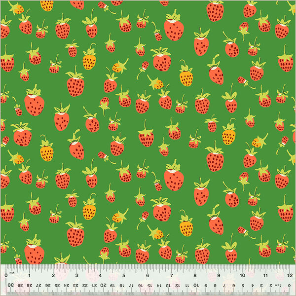 Strawberries in Green