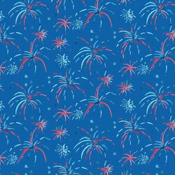 Fireworks in True Blue