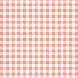 Small Buffalo Plaid in Grapefruit