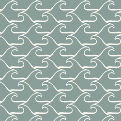 Surf's Up in Pewter Blue