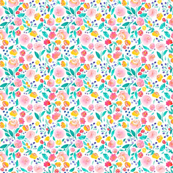Tiny Jane Floral in Bright