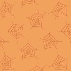 Spiderwebs in Candy Corn