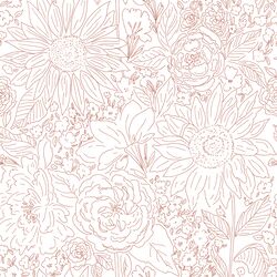 Paperie in Warm Rust on White