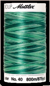 Minty Leaves (4880-9931) - Poly Sheen Multi - 875 Yards