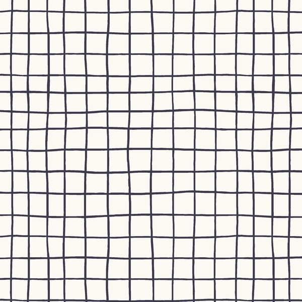 Pool Grid in Maritime Navy on Cream