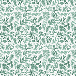 Holly Leaves in Pine on Cloud