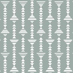Little Tribal Stripe in Eucalyptus