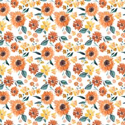 Small Pumpkin Spice Sunflowers in Day