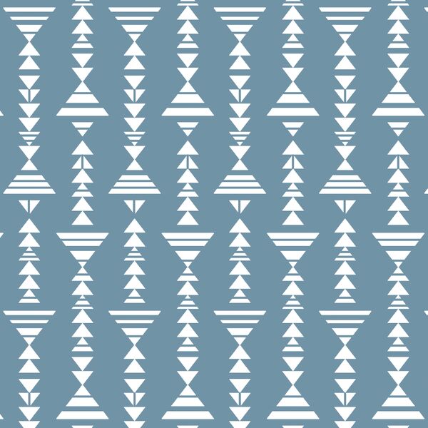 Little Tribal Stripe in Marine