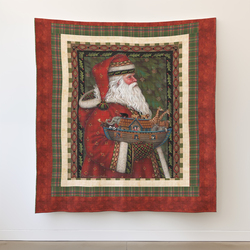Santa and Ark Panel Quilt Kit