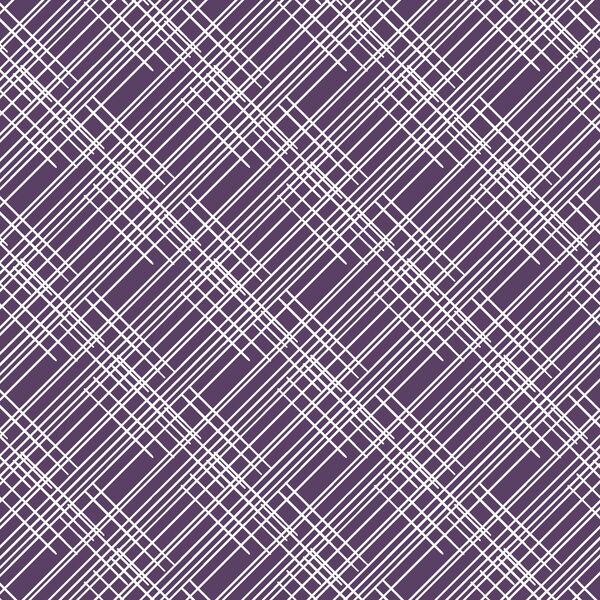 Thatched in Aubergine