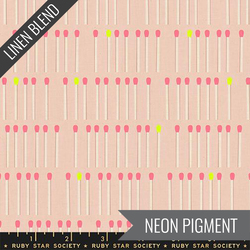 Meet Your Match Linen in Peach Blossom Neon