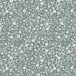 Woodland Calico in Slate Blue