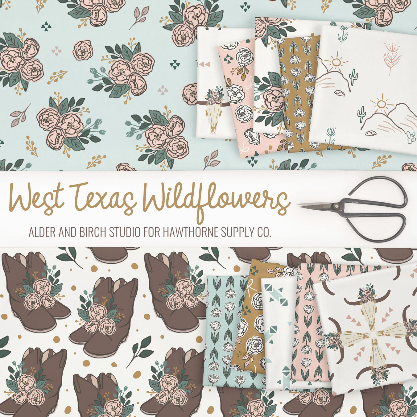 West Texas Wildflowers Poster Image