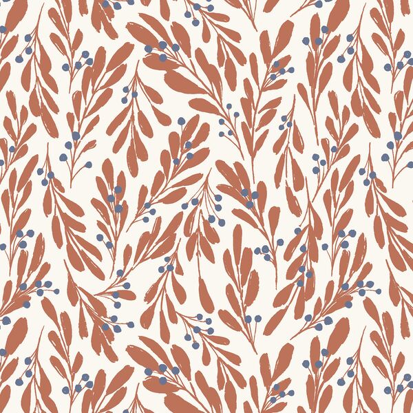 Leaves of Grace in Raw Sienna
