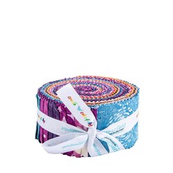 Stellar Batiks 2.5" Strip Roll