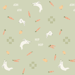 Hip Hop Easter in Pastel Green